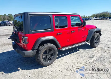 2022 Jeep Wrangler Unlimited Sport Altitude 4X4 from USA, damaged, VIN 1C4HJXDN6NW194908